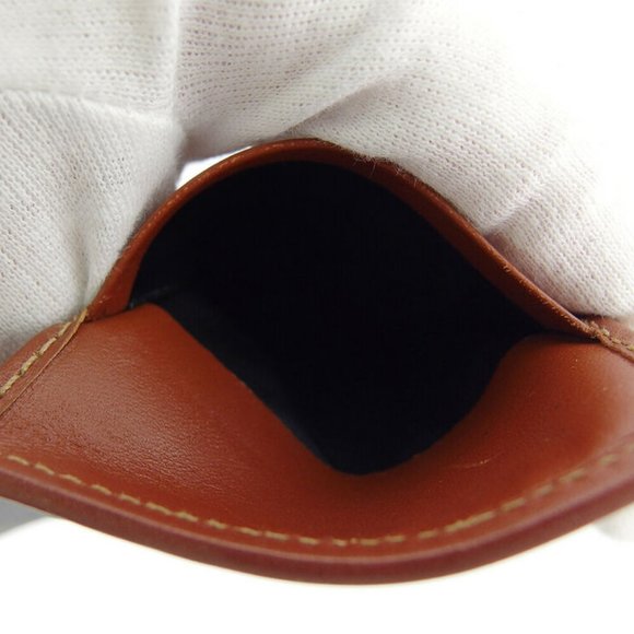 Authentic FENDI length wallet pecan beige PVC �~ leather Auth used - Picture 8 of 9